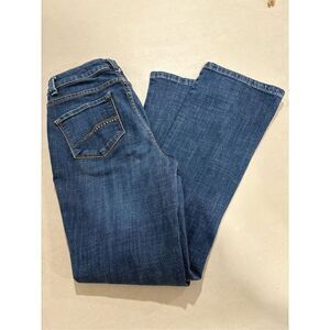 Jeans, Lee Womens Jeans, Modern Series, Curvy Bootcut, Waist 28", Blue Denim, Me
